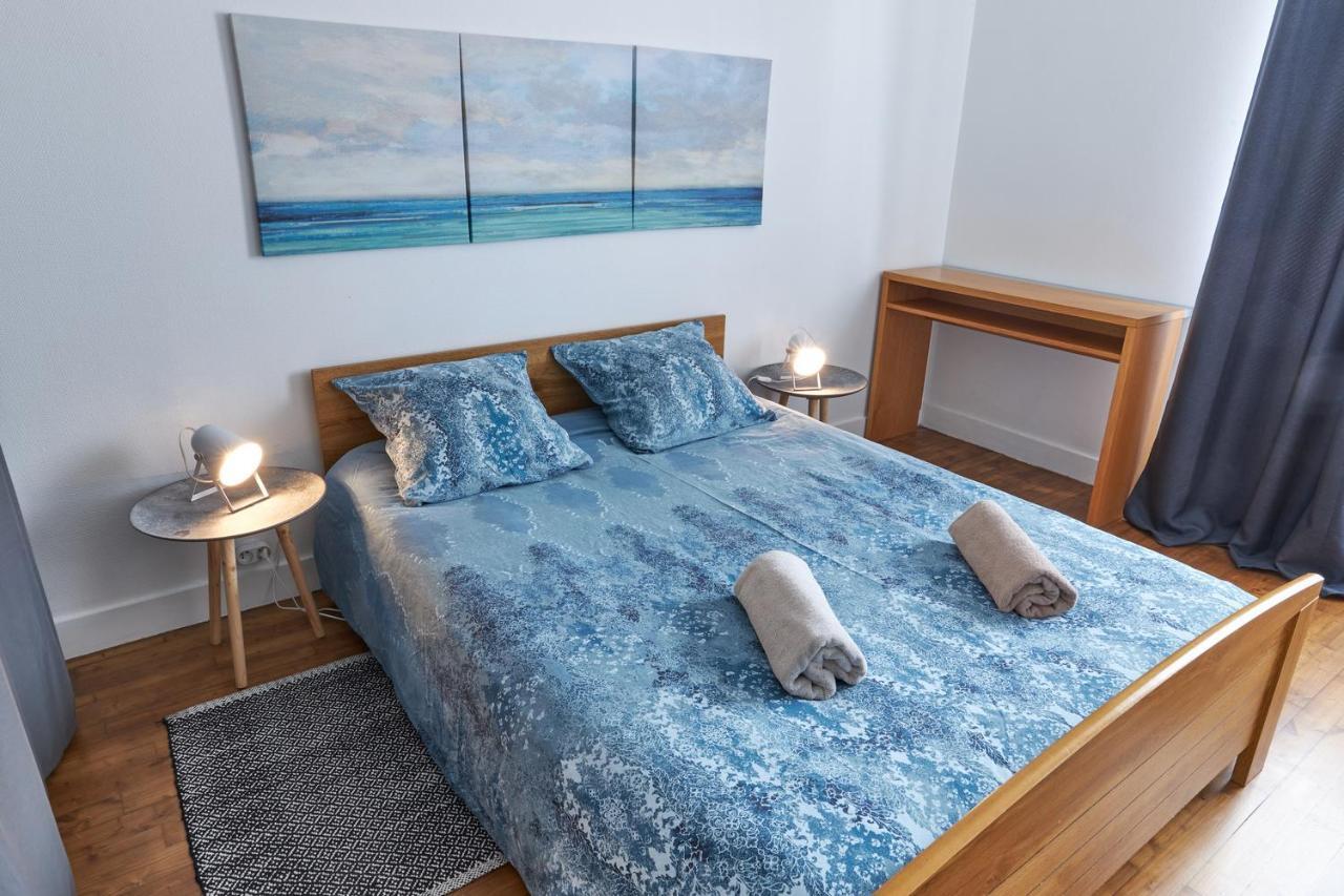 Centre Ville A Pied Appt Avec Sauna, Linge, Wifi, Stationnement Gratuit Ванн Екстер'єр фото